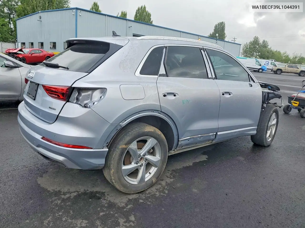 2020 Audi Q3 Premium Plus VIN: WA1BECF39L1044391 Lot: 54793286