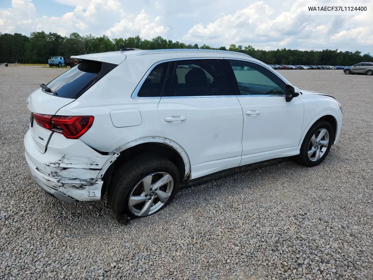 2020 Audi Q3 Premium VIN: WA1AECF37L1124400 Lot: 55920546
