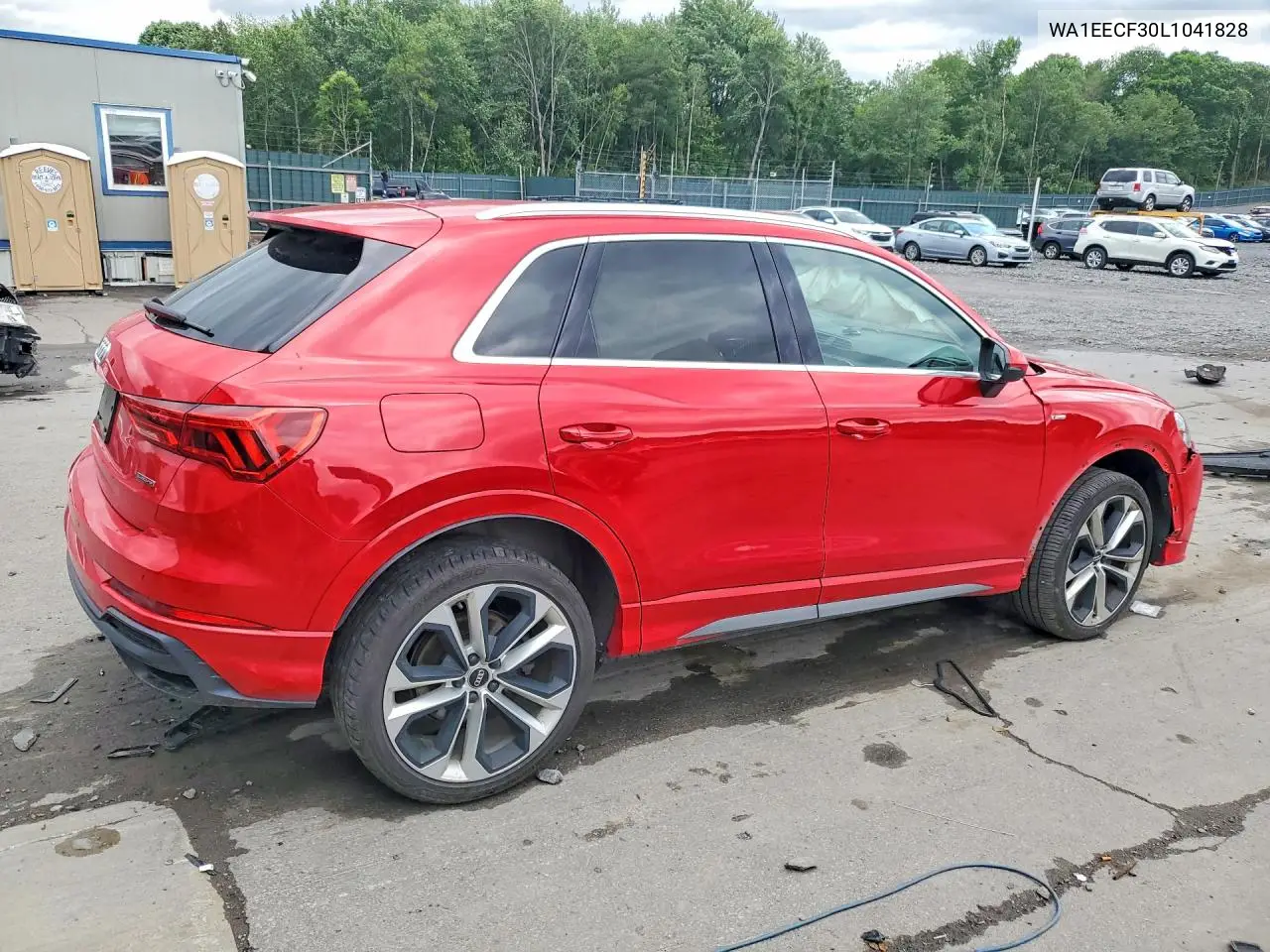 2020 Audi Q3 Premium Plus S-Line VIN: WA1EECF30L1041828 Lot: 57875166