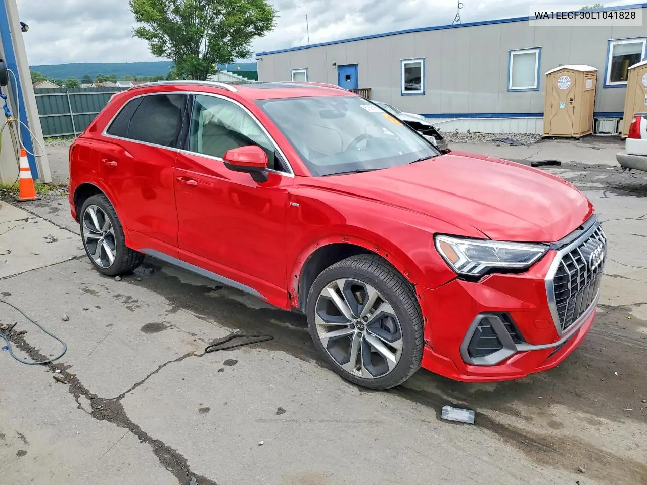 2020 Audi Q3 Premium Plus S-Line VIN: WA1EECF30L1041828 Lot: 57875166