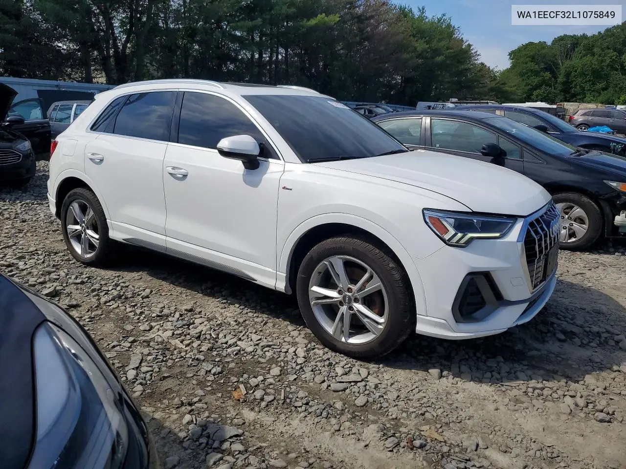 2020 Audi Q3 Premium Plus S-Line VIN: WA1EECF32L1075849 Lot: 57930346