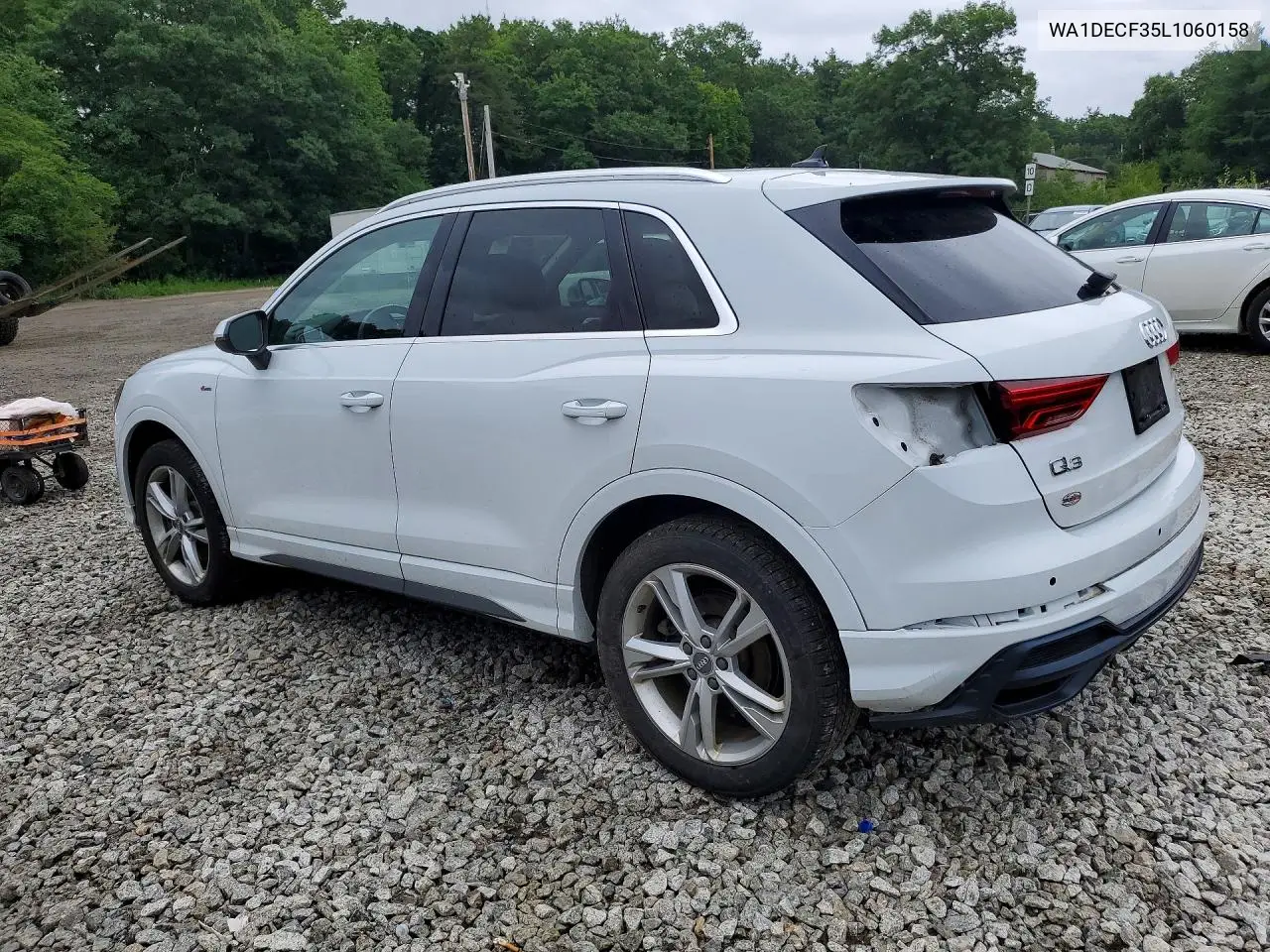 2020 Audi Q3 Premium S Line VIN: WA1DECF35L1060158 Lot: 58069126