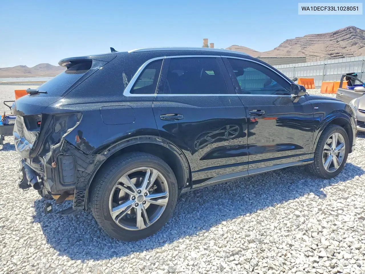 2020 Audi Q3 Premium S Line VIN: WA1DECF33L1028051 Lot: 58622396