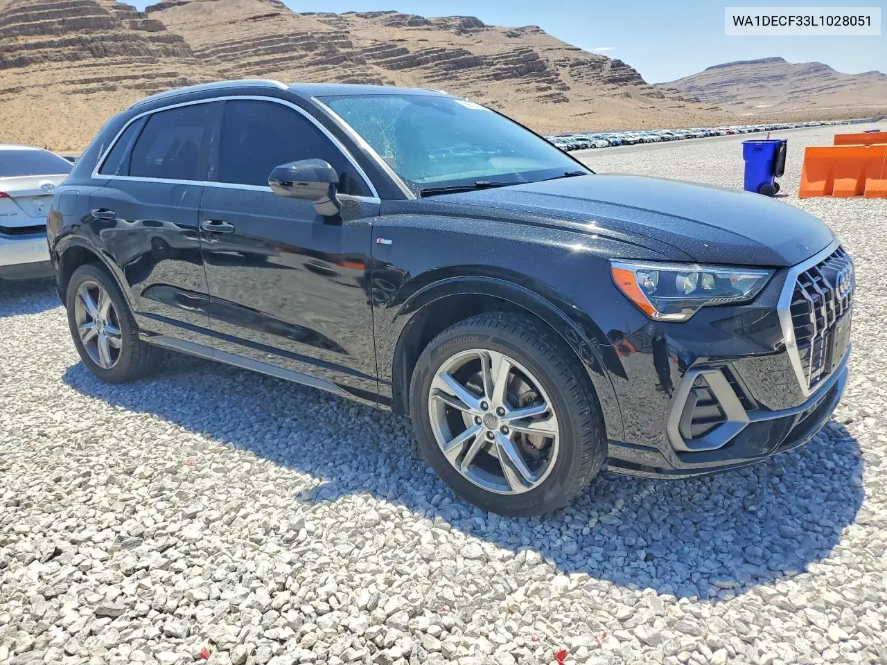 2020 Audi Q3 Premium S Line VIN: WA1DECF33L1028051 Lot: 58622396