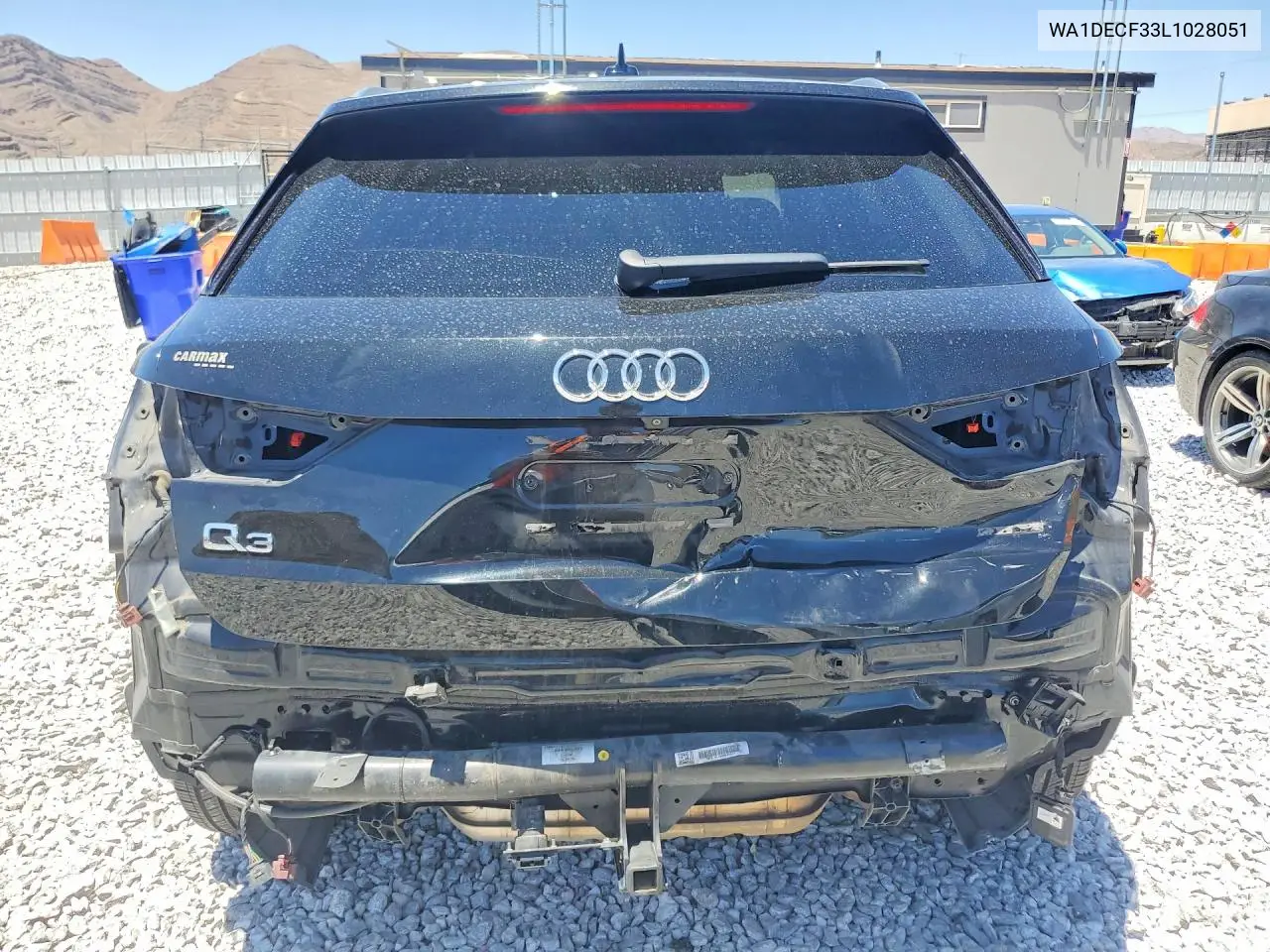 2020 Audi Q3 Premium S Line VIN: WA1DECF33L1028051 Lot: 58622396