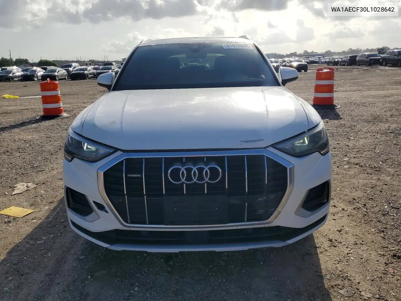 2020 Audi Q3 Premium VIN: WA1AECF30L1028642 Lot: 61478056