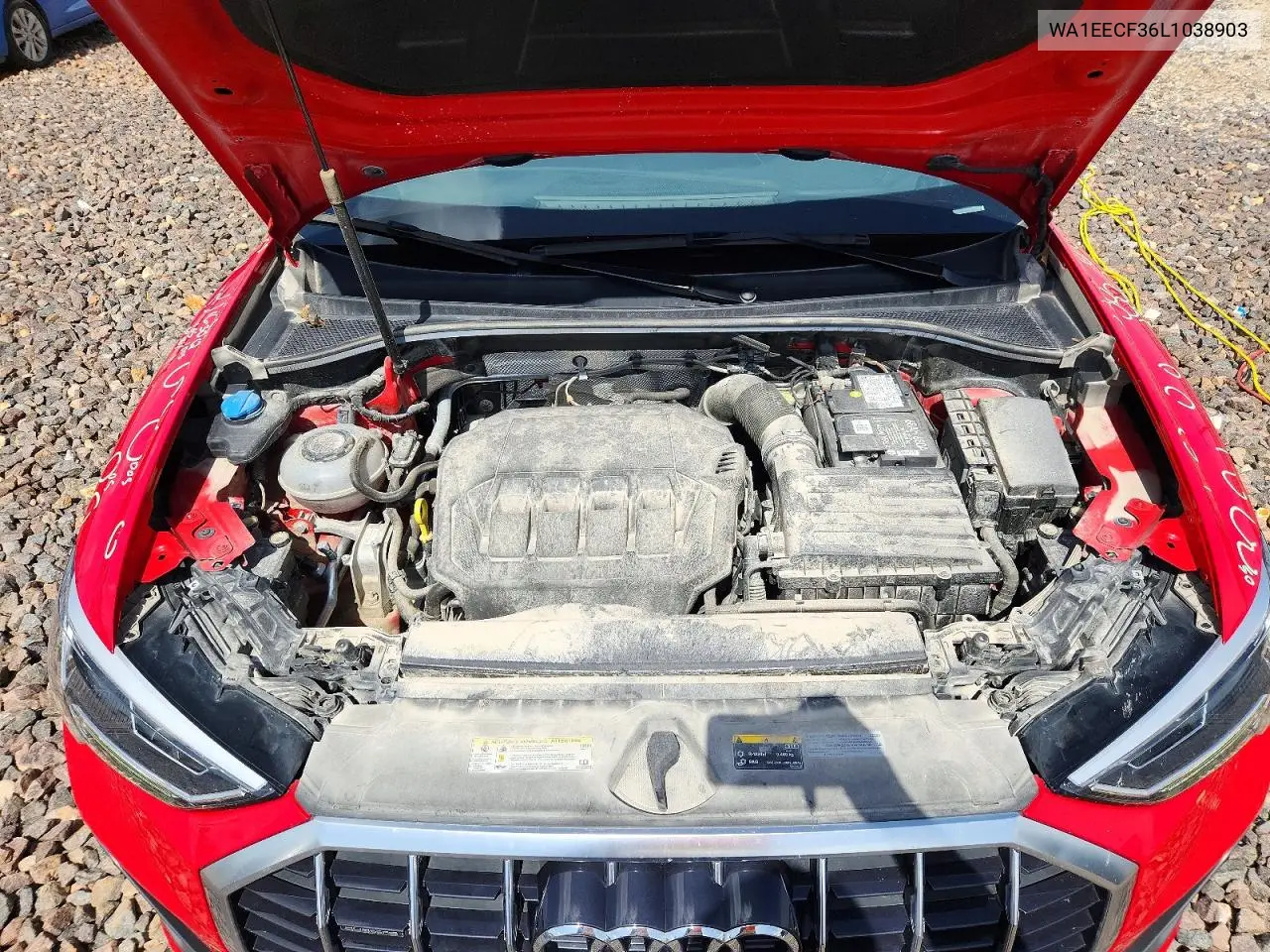 2020 Audi Q3 Premium Plus S-Line VIN: WA1EECF36L1038903 Lot: 61541976