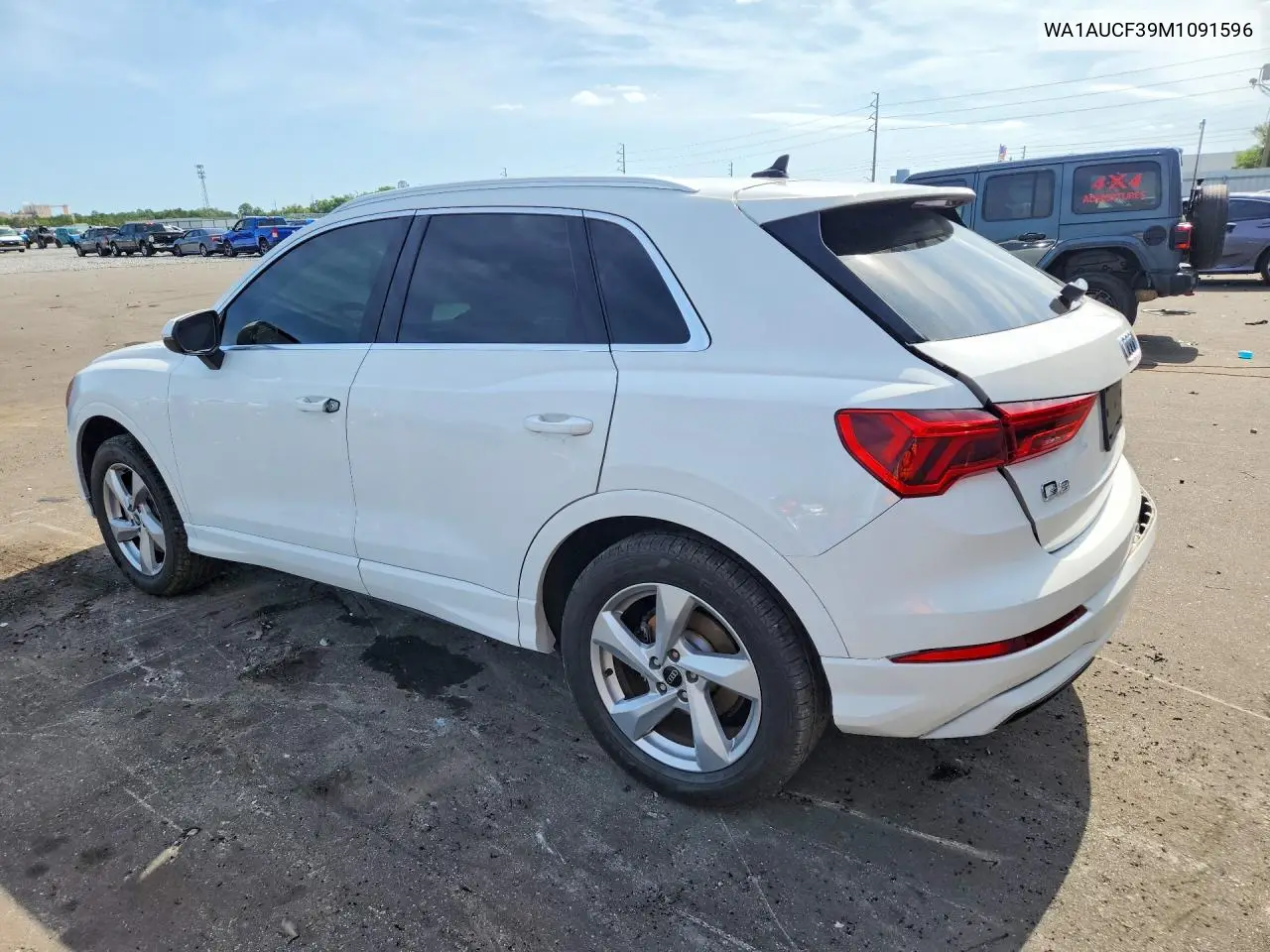 2021 Audi Q3 Premium 40 VIN: WA1AUCF39M1091596 Lot: 55896286