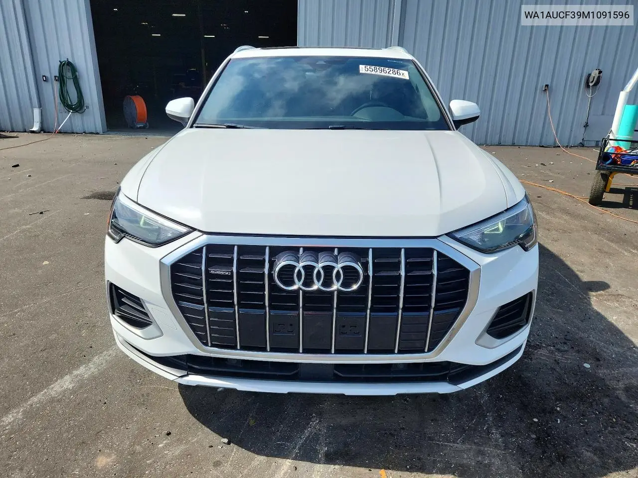 2021 Audi Q3 Premium 40 VIN: WA1AUCF39M1091596 Lot: 55896286