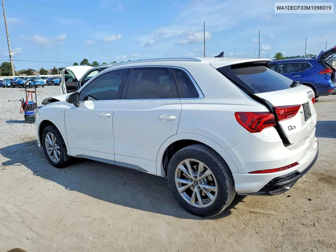 2021 Audi Q3 Premium S Line 45 VIN: WA1DECF33M1098019 Lot: 56586756