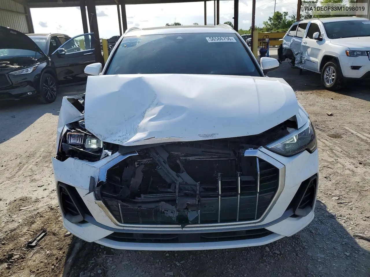 2021 Audi Q3 Premium S Line 45 VIN: WA1DECF33M1098019 Lot: 56586756