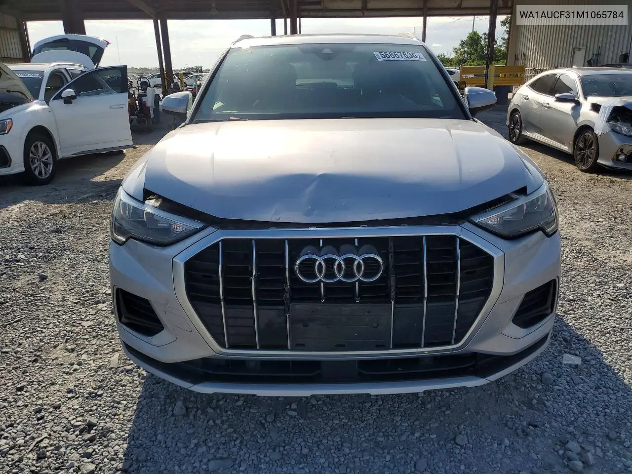 2021 Audi Q3 Premium 40 VIN: WA1AUCF31M1065784 Lot: 56867636