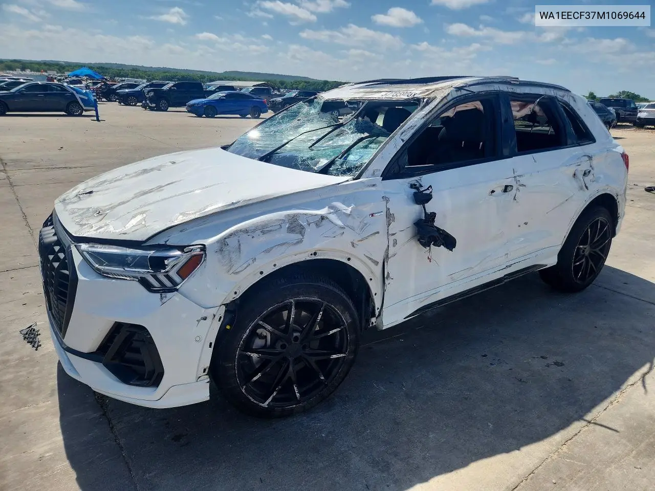 2021 Audi Q3 Premium Plus S Line 45 VIN: WA1EECF37M1069644 Lot: 57735986