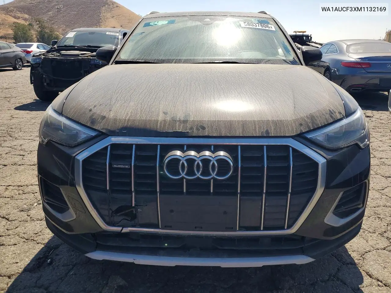 2021 Audi Q3 Premium 40 VIN: WA1AUCF3XM1132169 Lot: 58037806