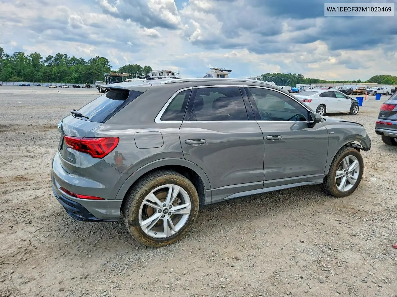 2021 Audi Q3 Premium S Line 45 VIN: WA1DECF37M1020469 Lot: 58750676