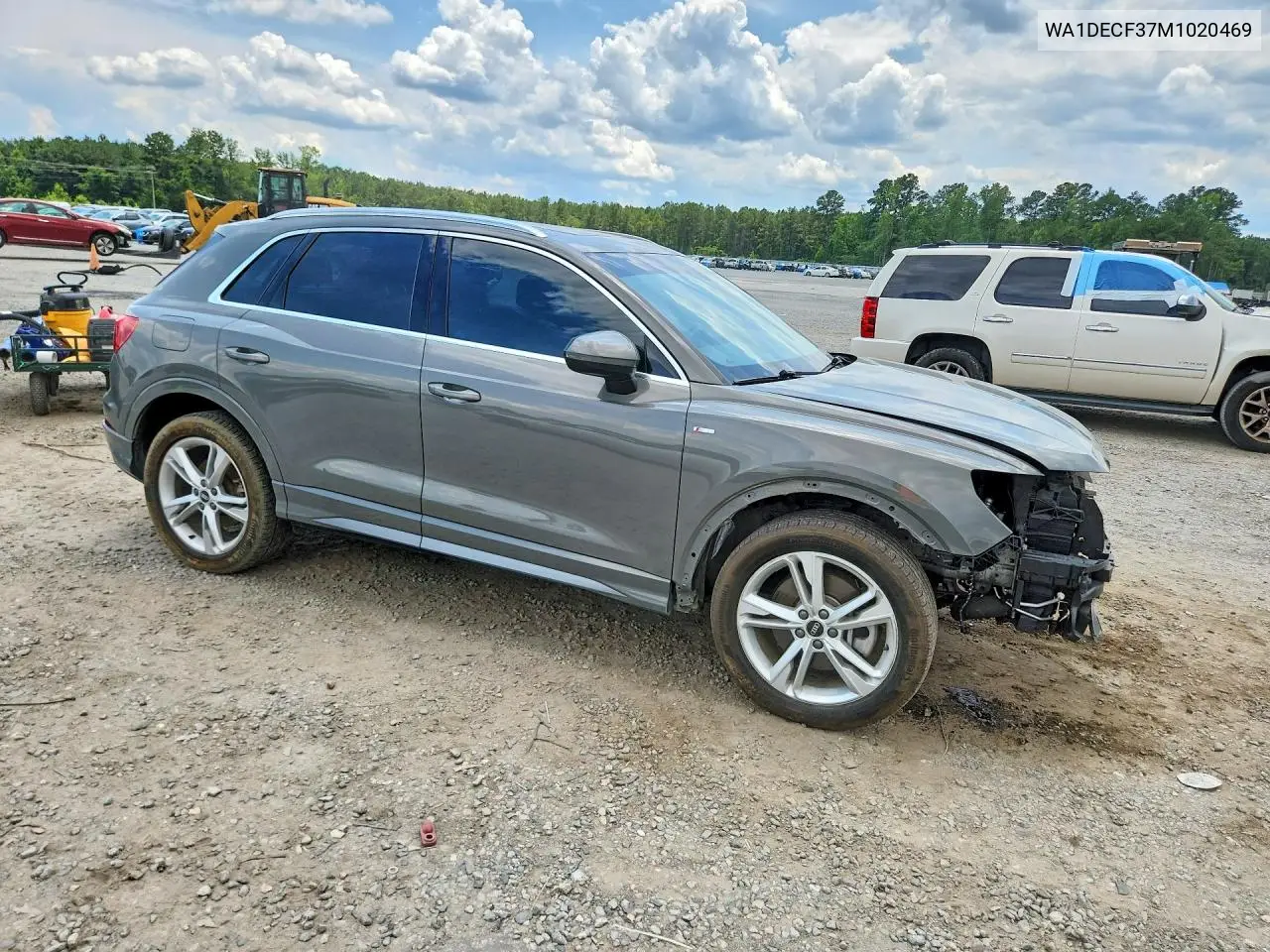 2021 Audi Q3 Premium S Line 45 VIN: WA1DECF37M1020469 Lot: 58750676