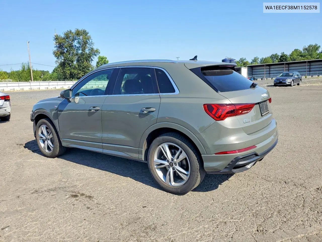 2021 Audi Q3 Premium Plus S Line 45 VIN: WA1EECF38M1152578 Lot: 58934696