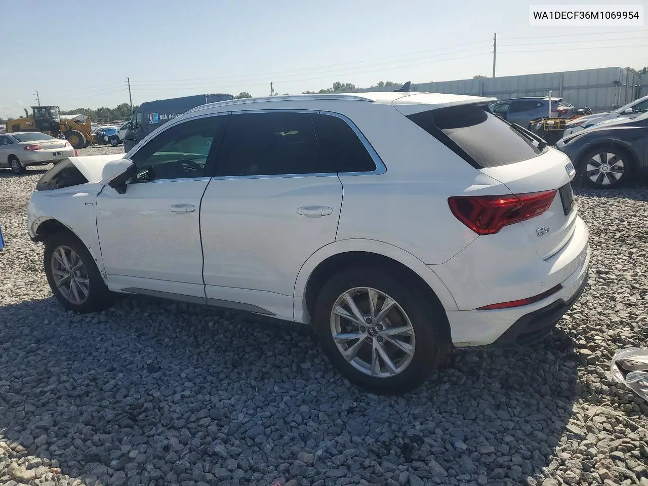 2021 Audi Q3 Premium S Line 45 VIN: WA1DECF36M1069954 Lot: 59732946