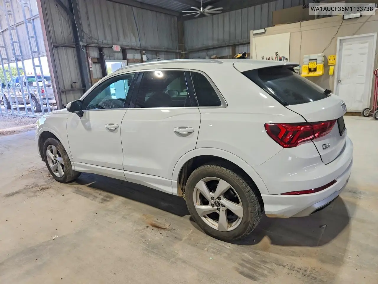 2021 Audi Q3 Premium 40 VIN: WA1AUCF36M1133738 Lot: 59886096