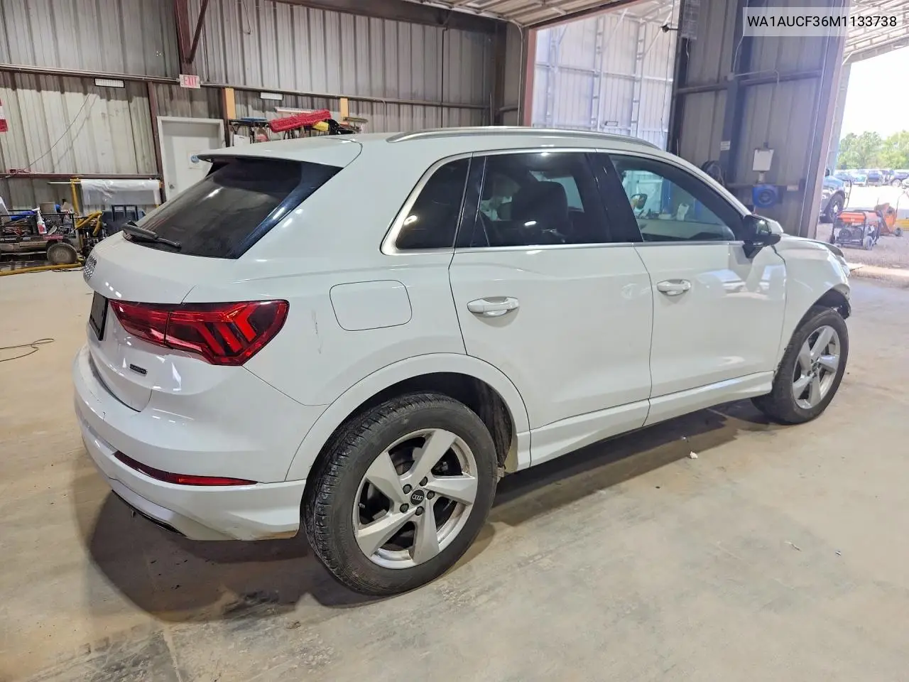 2021 Audi Q3 Premium 40 VIN: WA1AUCF36M1133738 Lot: 59886096