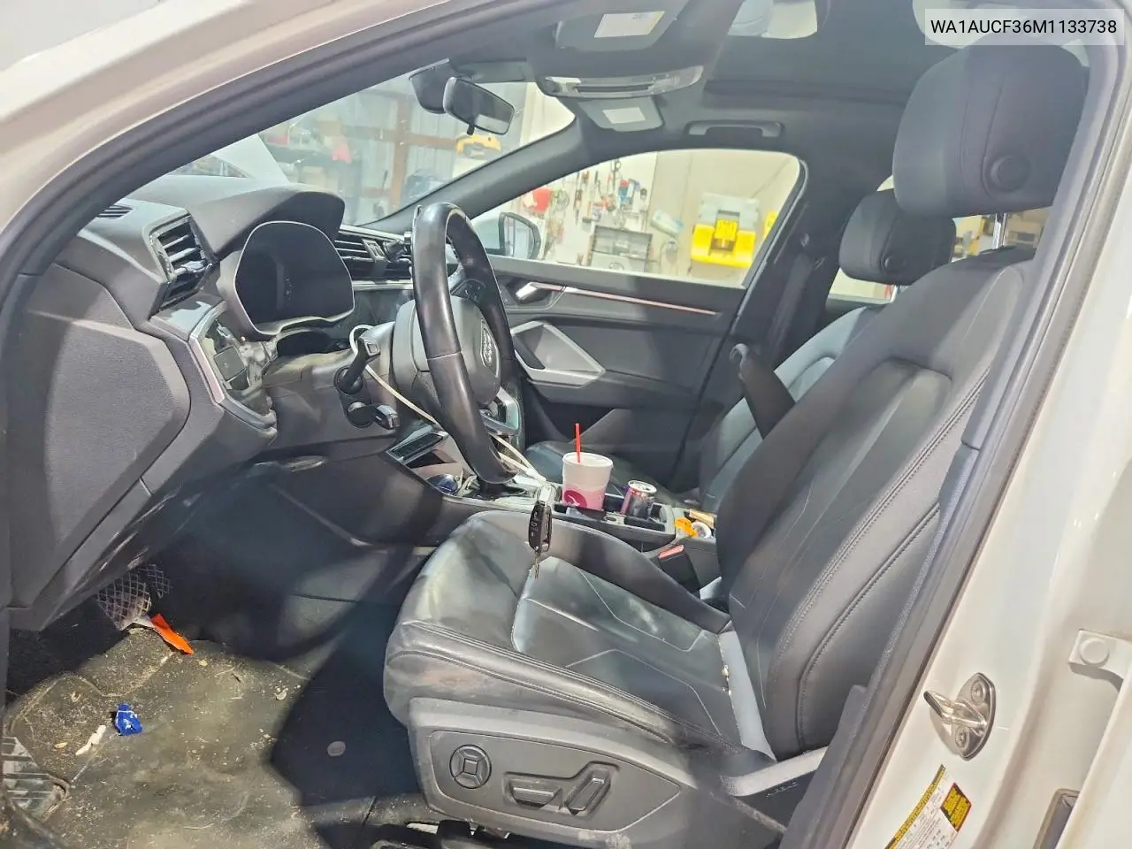 2021 Audi Q3 Premium 40 VIN: WA1AUCF36M1133738 Lot: 59886096