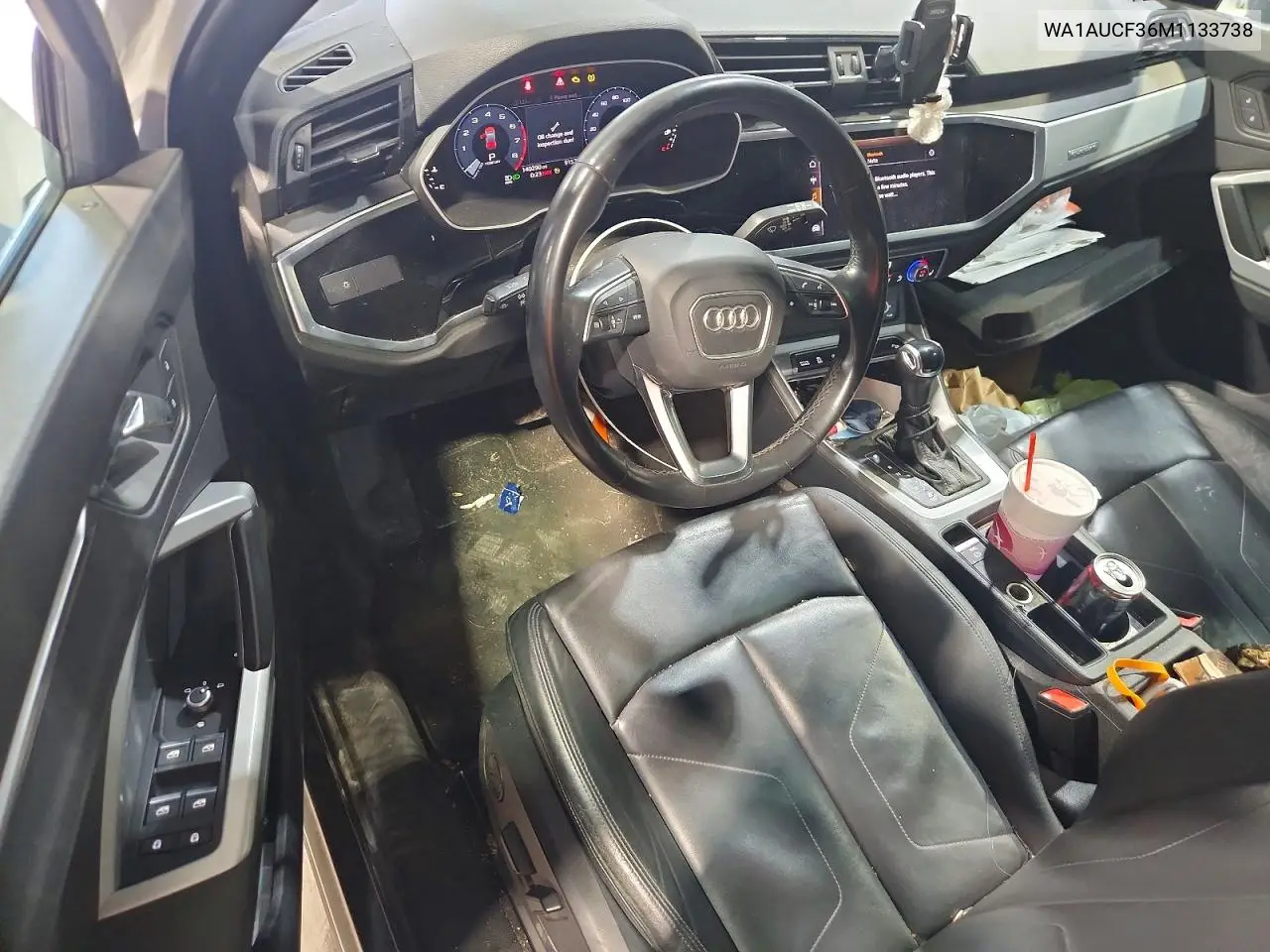 2021 Audi Q3 Premium 40 VIN: WA1AUCF36M1133738 Lot: 59886096