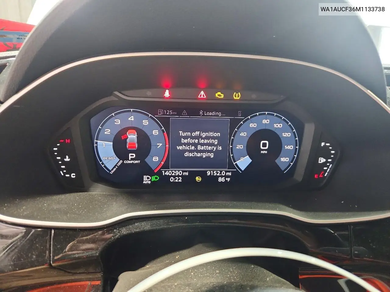 2021 Audi Q3 Premium 40 VIN: WA1AUCF36M1133738 Lot: 59886096