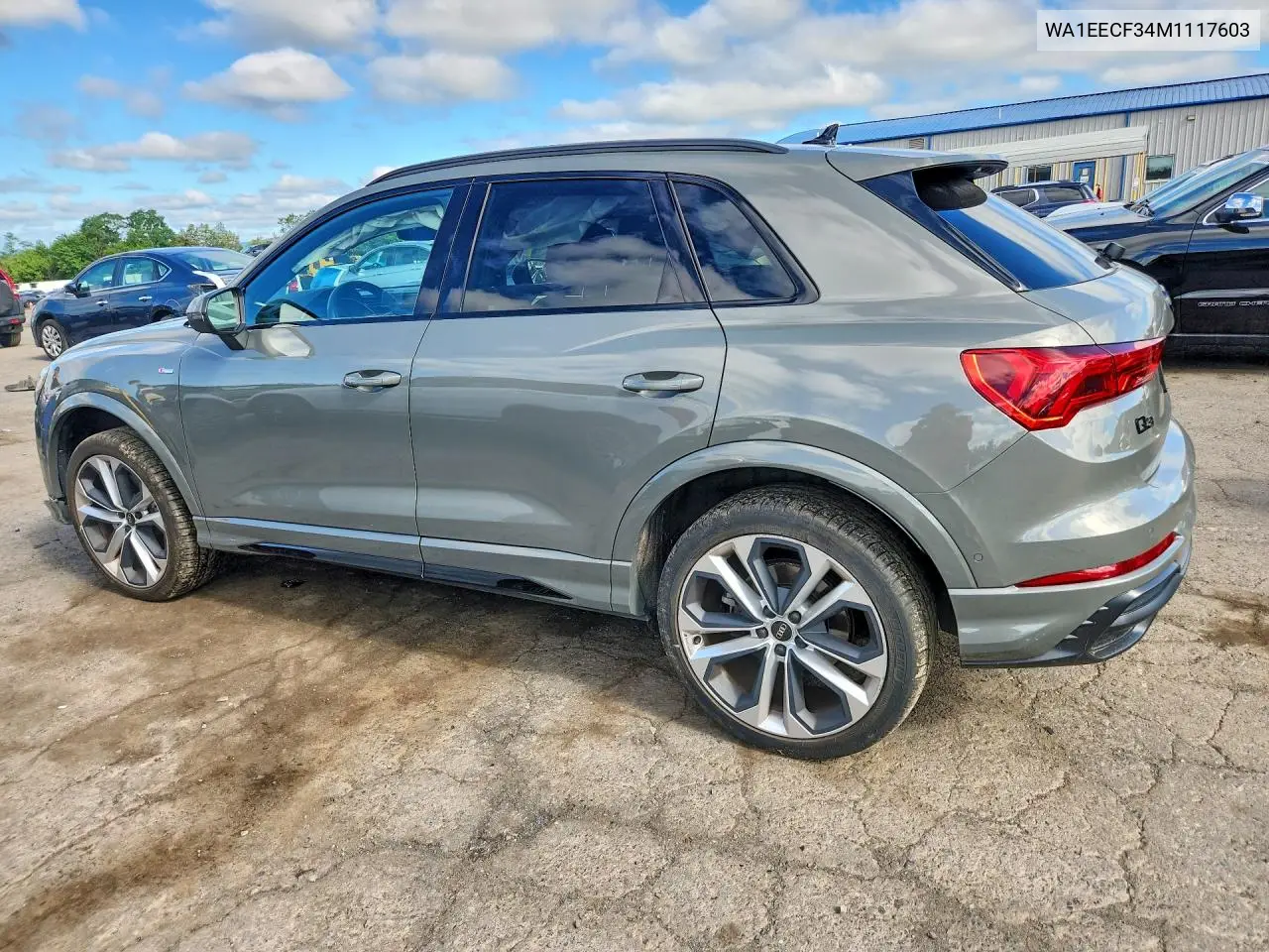 2021 Audi Q3 Premium Plus S Line 45 VIN: WA1EECF34M1117603 Lot: 60307096