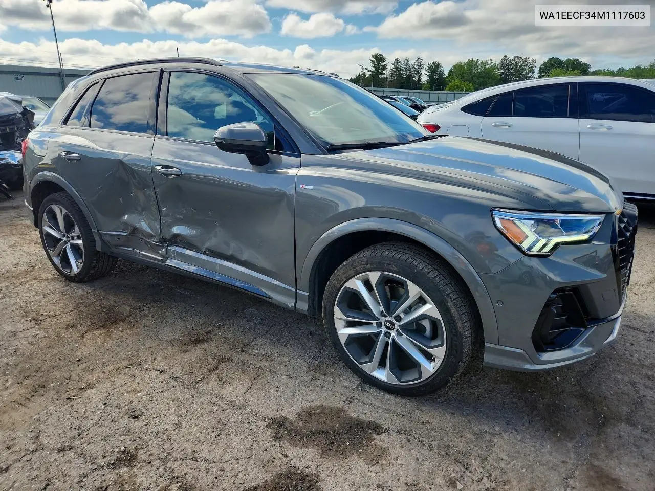 2021 Audi Q3 Premium Plus S Line 45 VIN: WA1EECF34M1117603 Lot: 60307096