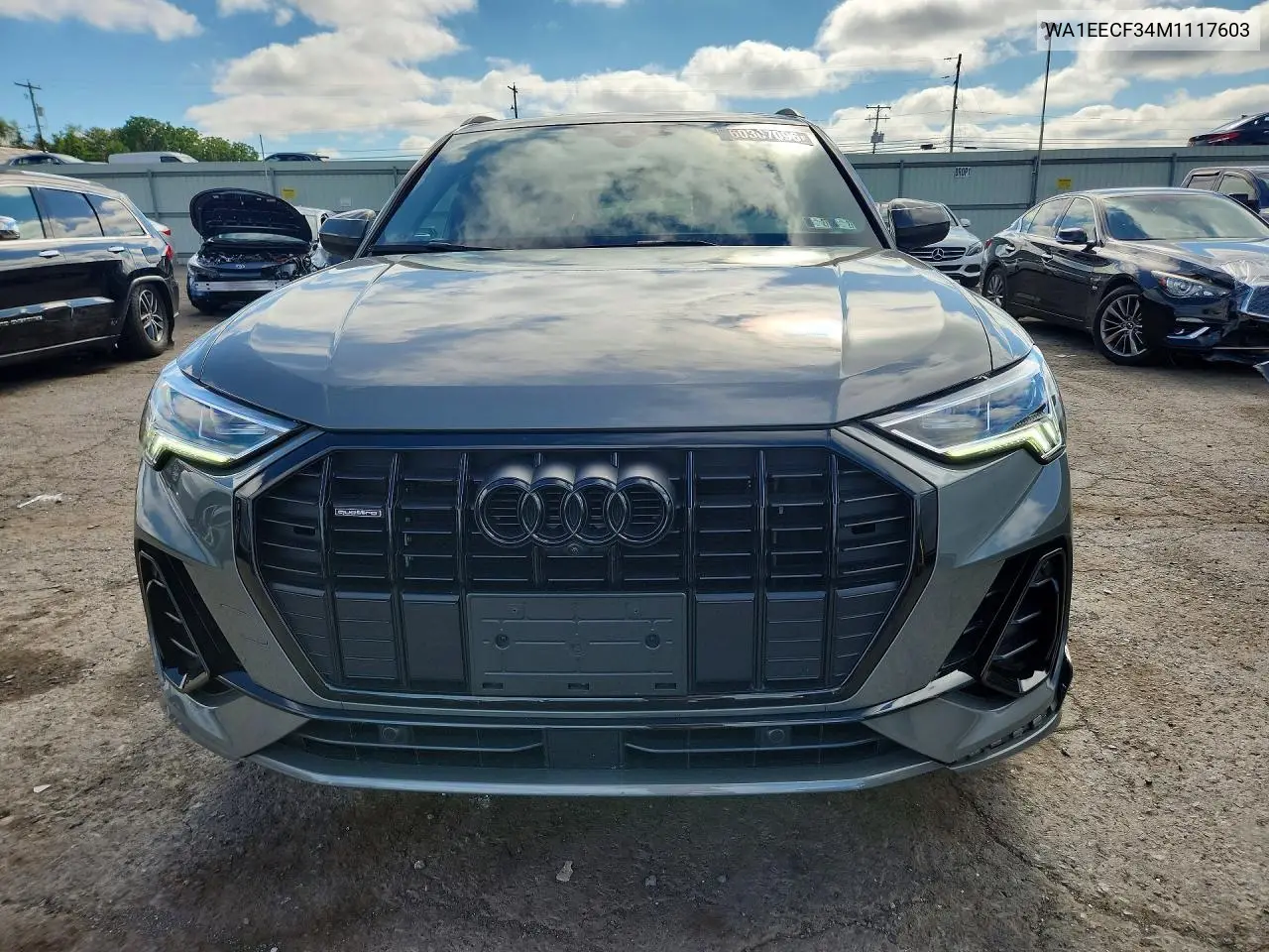 2021 Audi Q3 Premium Plus S Line 45 VIN: WA1EECF34M1117603 Lot: 60307096