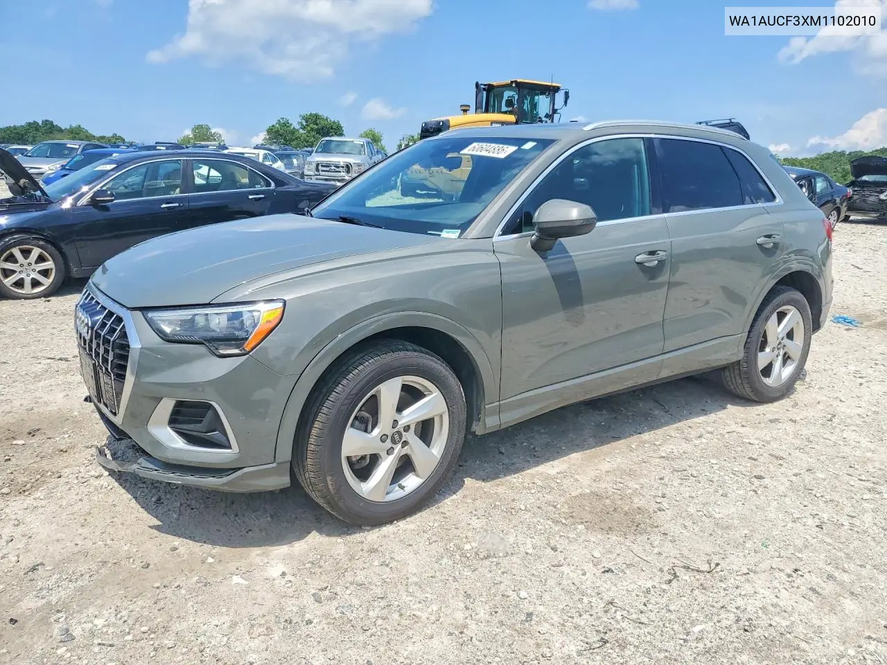 2021 Audi Q3 Premium 40 VIN: WA1AUCF3XM1102010 Lot: 60604886