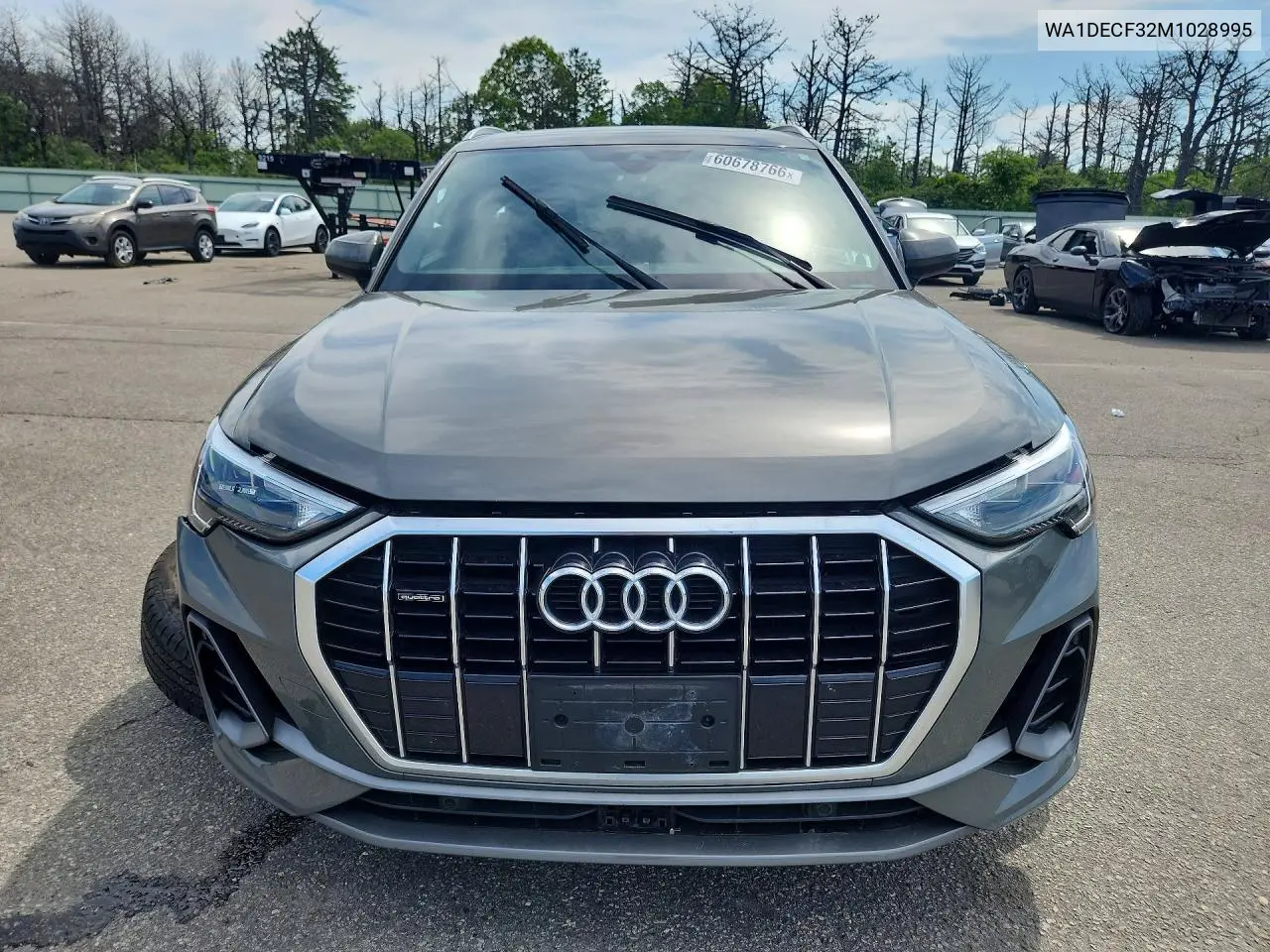 2021 Audi Q3 Premium S Line 45 VIN: WA1DECF32M1028995 Lot: 60678766