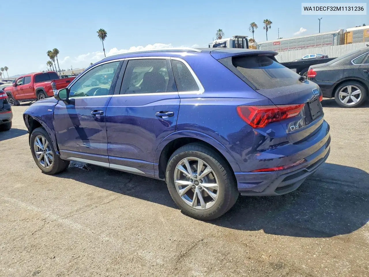 2021 Audi Q3 Premium S Line 45 VIN: WA1DECF32M1131236 Lot: 60716246