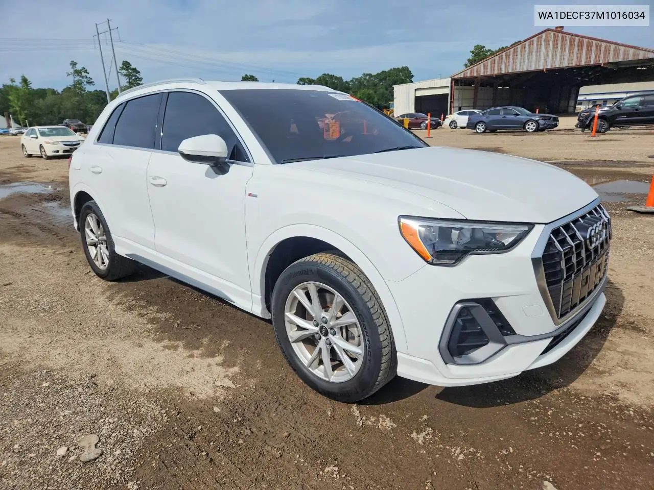 2021 Audi Q3 Premium S Line 45 VIN: WA1DECF37M1016034 Lot: 61082886