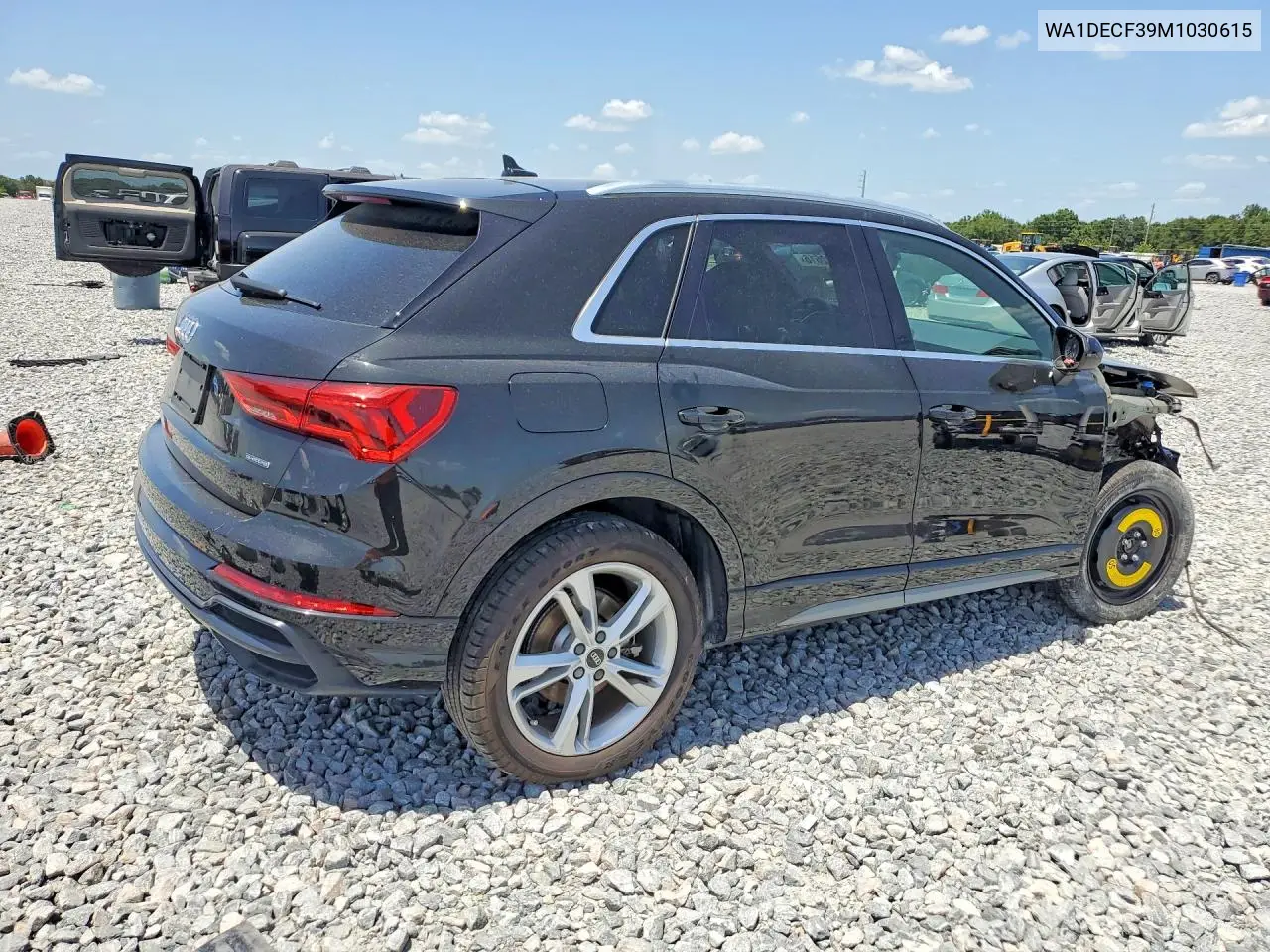 2021 Audi Q3 Premium S Line 45 VIN: WA1DECF39M1030615 Lot: 61322616