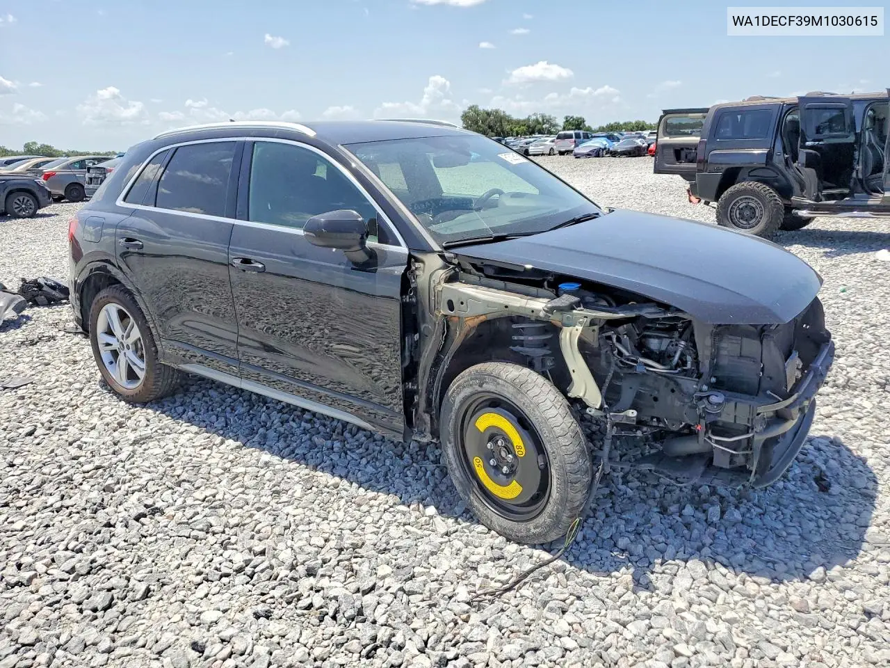 2021 Audi Q3 Premium S Line 45 VIN: WA1DECF39M1030615 Lot: 61322616