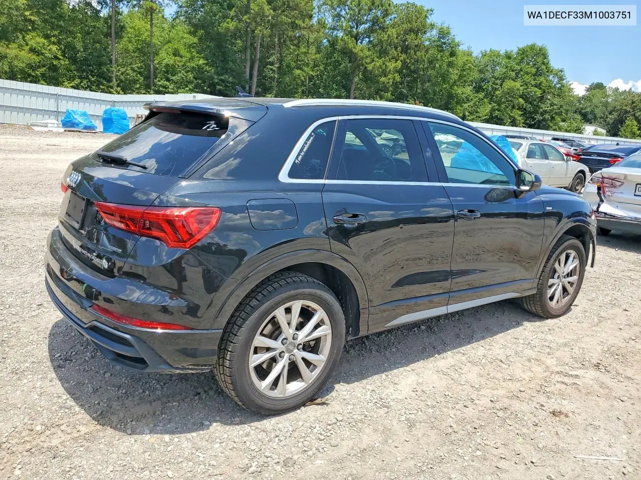 2021 Audi Q3 Premium S Line 45 VIN: WA1DECF33M1003751 Lot: 61528836