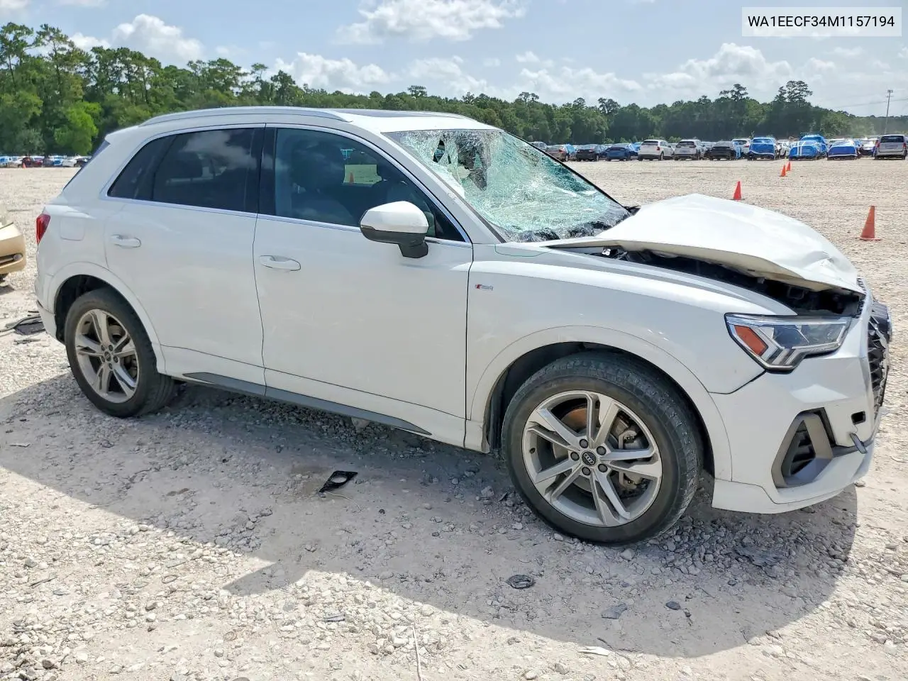 2021 Audi Q3 Premium Plus S Line 45 VIN: WA1EECF34M1157194 Lot: 61534586