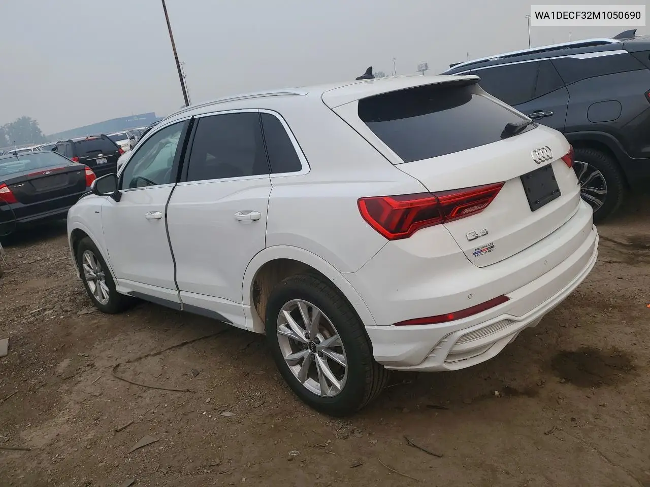 2021 Audi Q3 Premium S Line 45 VIN: WA1DECF32M1050690 Lot: 61591896
