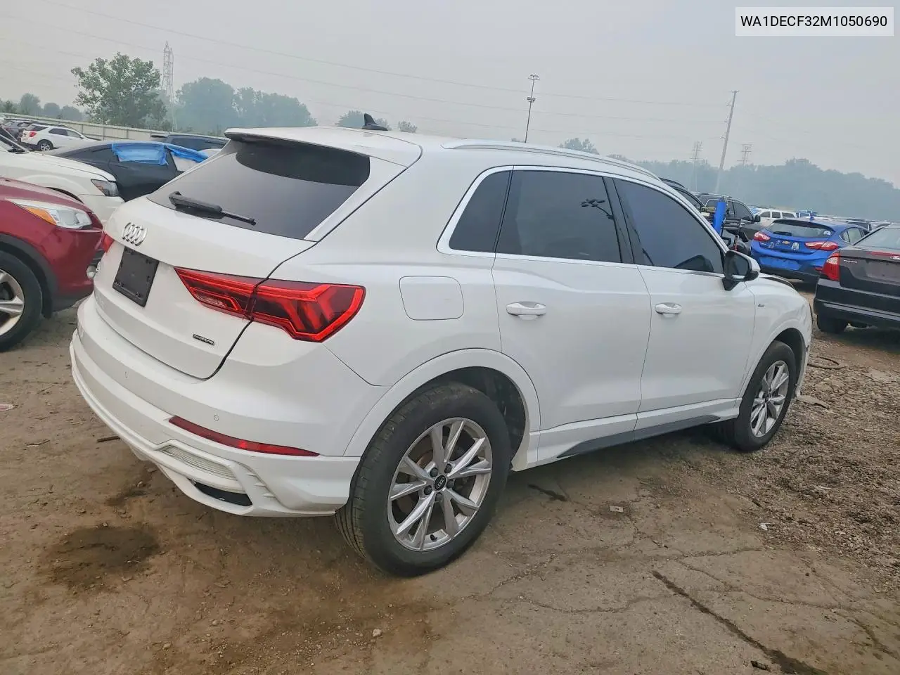 2021 Audi Q3 Premium S Line 45 VIN: WA1DECF32M1050690 Lot: 61591896