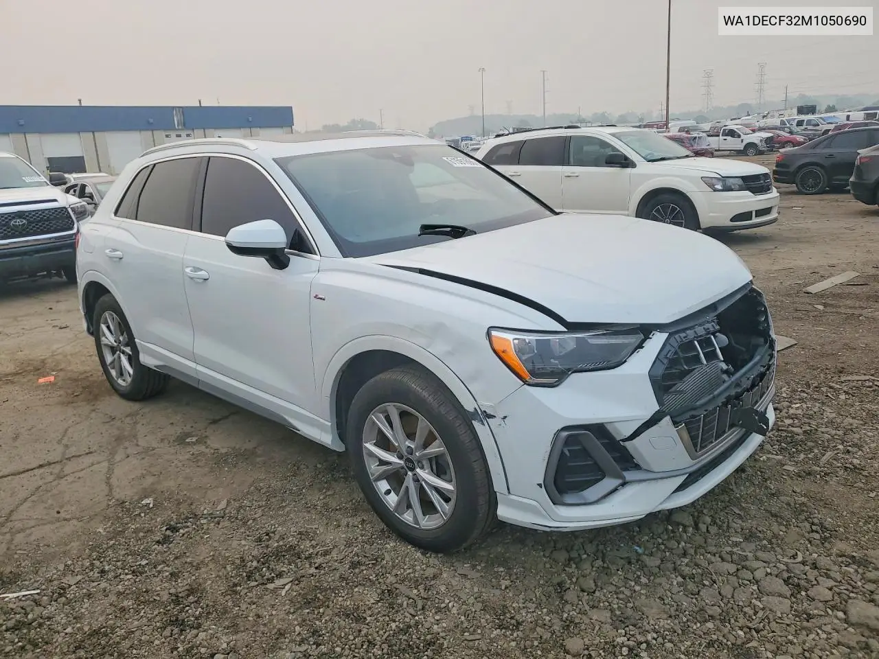 2021 Audi Q3 Premium S Line 45 VIN: WA1DECF32M1050690 Lot: 61591896