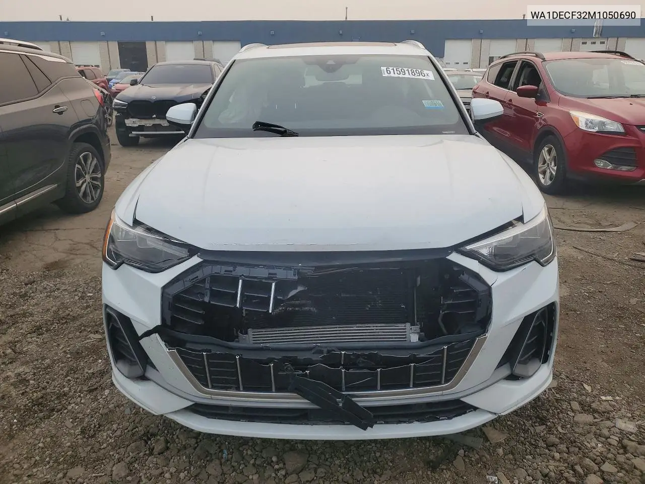 2021 Audi Q3 Premium S Line 45 VIN: WA1DECF32M1050690 Lot: 61591896