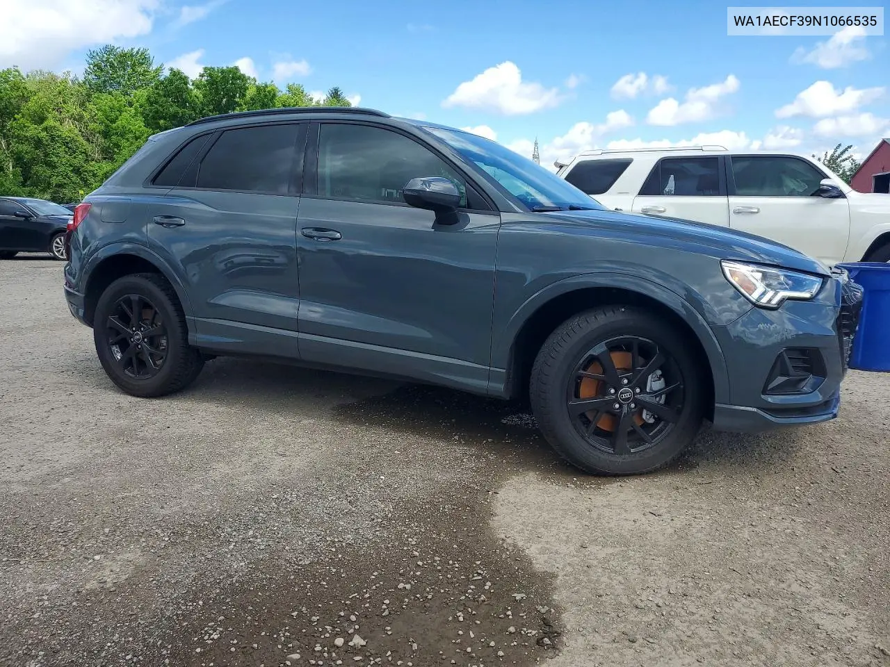 2022 Audi Q3 VIN: WA1AECF39N1066535 Lot: 57208976