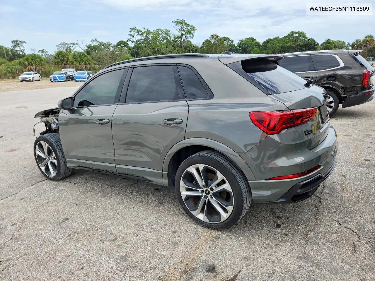 2022 Audi Q3 Premium Plus S Line 45 VIN: WA1EECF35N1118809 Lot: 58383306