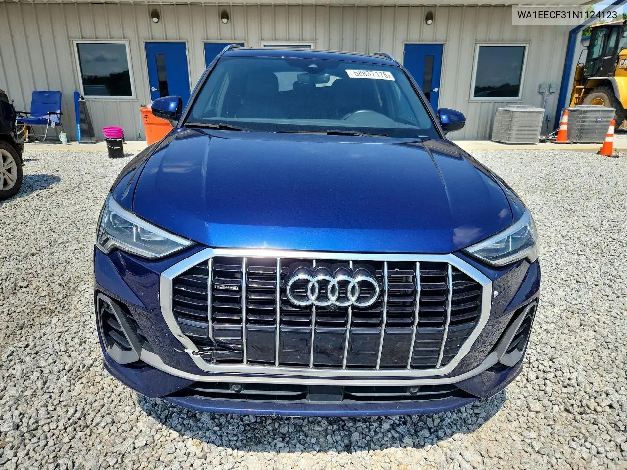 2022 Audi Q3 Premium Plus S Line 45 VIN: WA1EECF31N1124123 Lot: 58837176