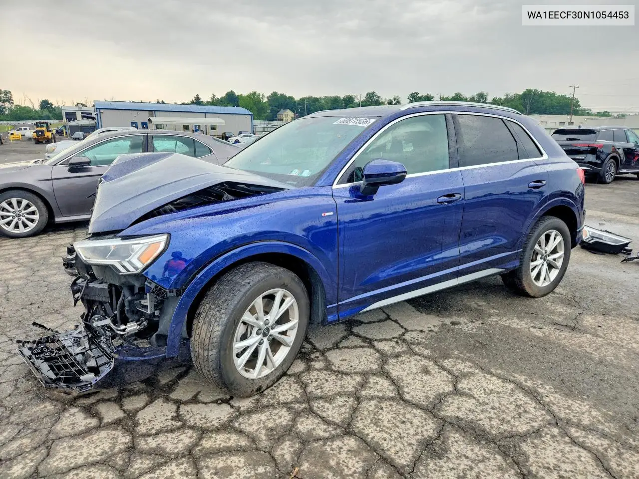 2022 Audi Q3 Premium Plus S Line 45 VIN: WA1EECF30N1054453 Lot: 58872556