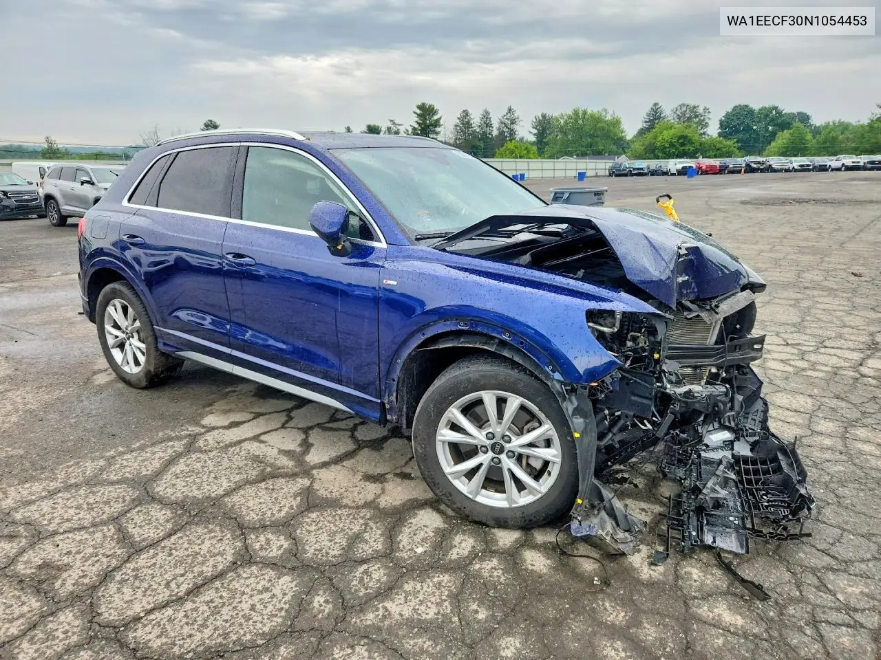 2022 Audi Q3 Premium Plus S Line 45 VIN: WA1EECF30N1054453 Lot: 58872556