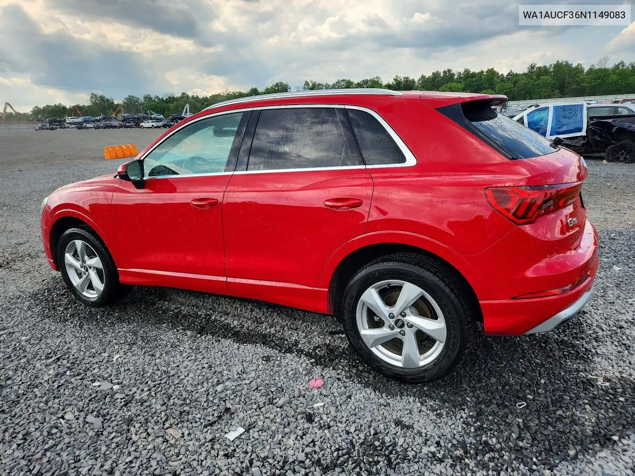 2022 Audi Q3 Premium 40 VIN: WA1AUCF36N1149083 Lot: 59170196