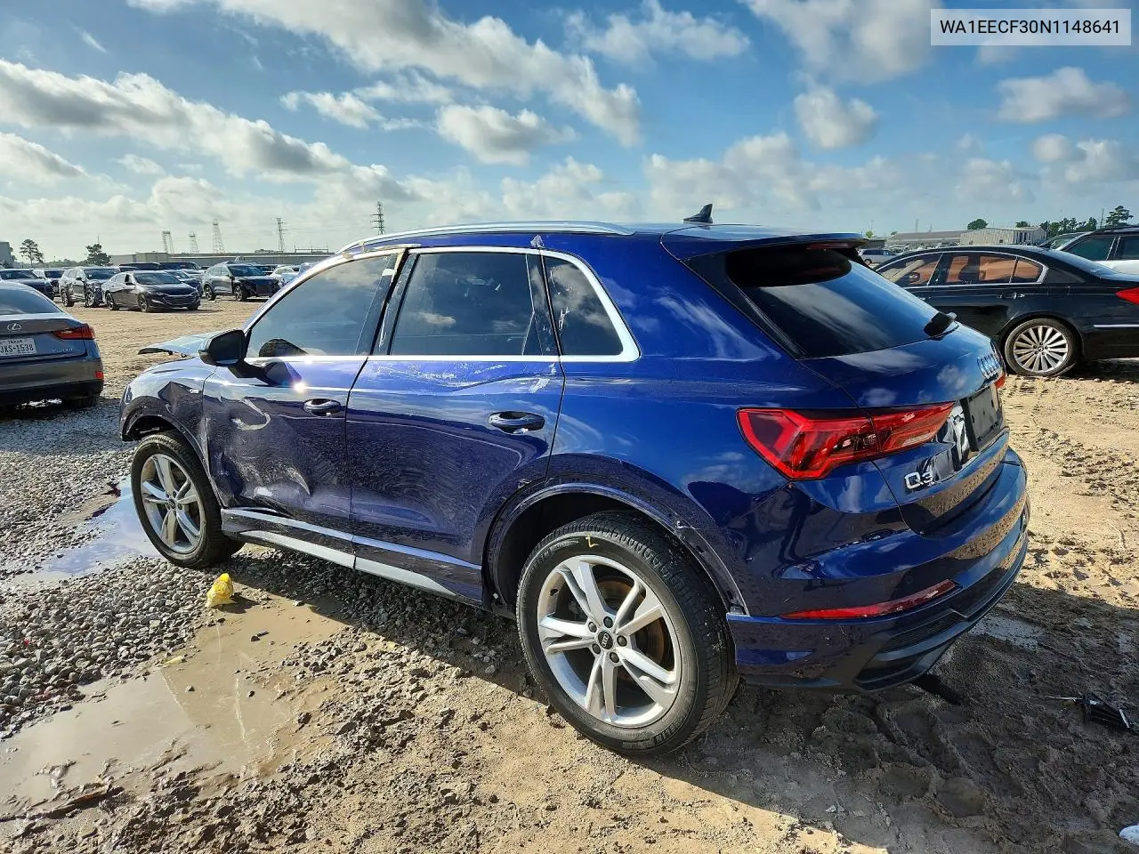 2022 Audi Q3 Premium Plus S Line 45 VIN: WA1EECF30N1148641 Lot: 59885086