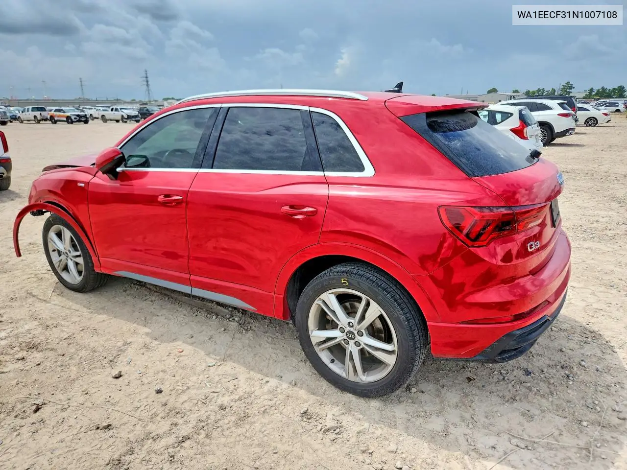 2022 Audi Q3 Premium Plus S Line 45 VIN: WA1EECF31N1007108 Lot: 60600036
